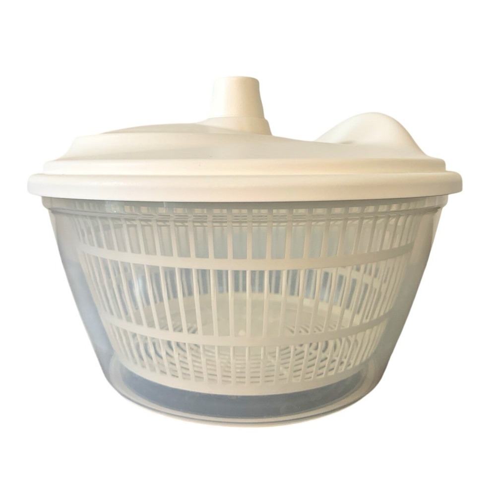 IKEA Salad Spinner White Clear Kitchen Tool